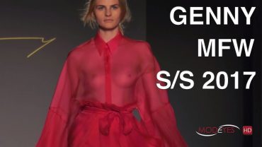 GENNY | SPRING SUMMER 2017 | BACKSTAGE + INTERVIEW + FASHION SHOW | Exclusive by Modeyes TV